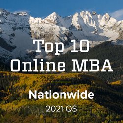 Top 10 Online MBA Nationwide - 2021 QS