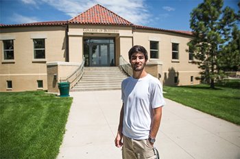 College of Business Student Daniel Brown