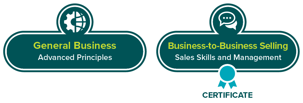 Business Minor Core Curriculum - General Business - Business-to-Business Selling