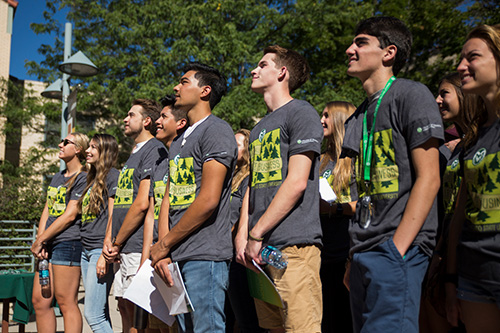 New business students attend Ram Welcome