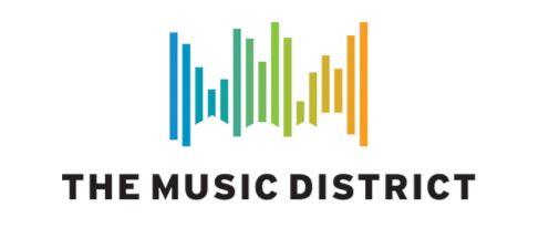 The Music District logo