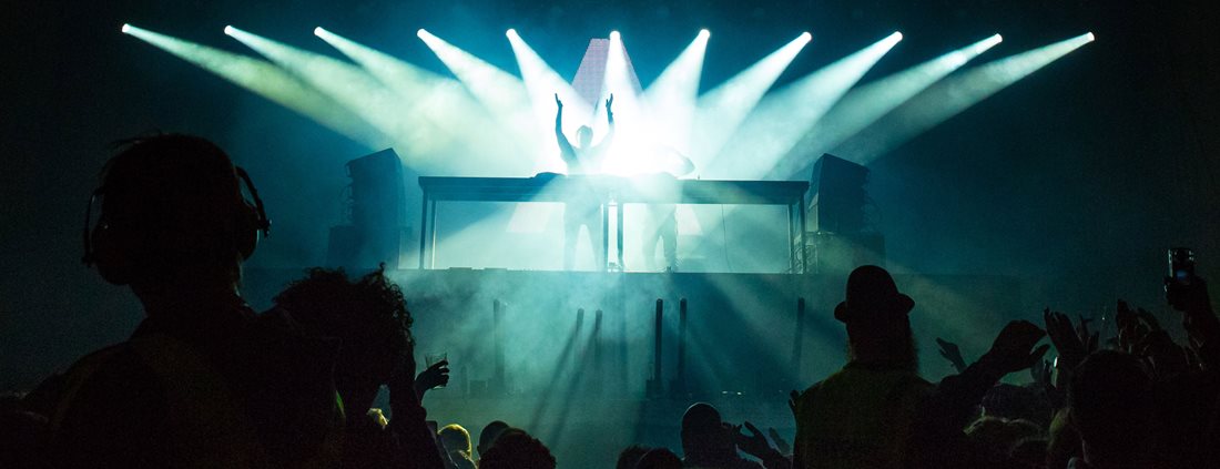 Musicians performing