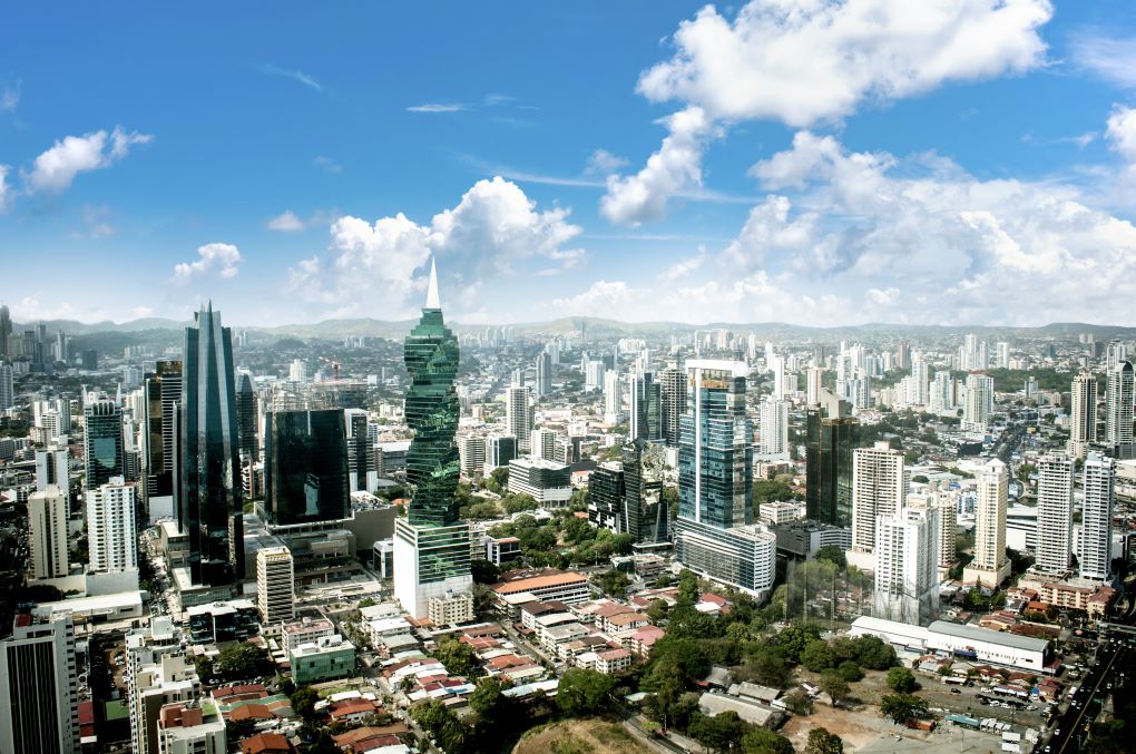 view of latin american city