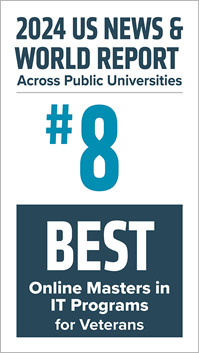 #1 Online MBA in Colorado, U.S. News & World Report