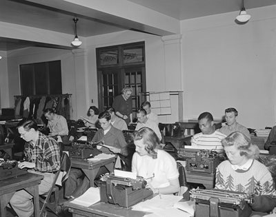 Typing classes in 1948
