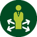 person with choices icon